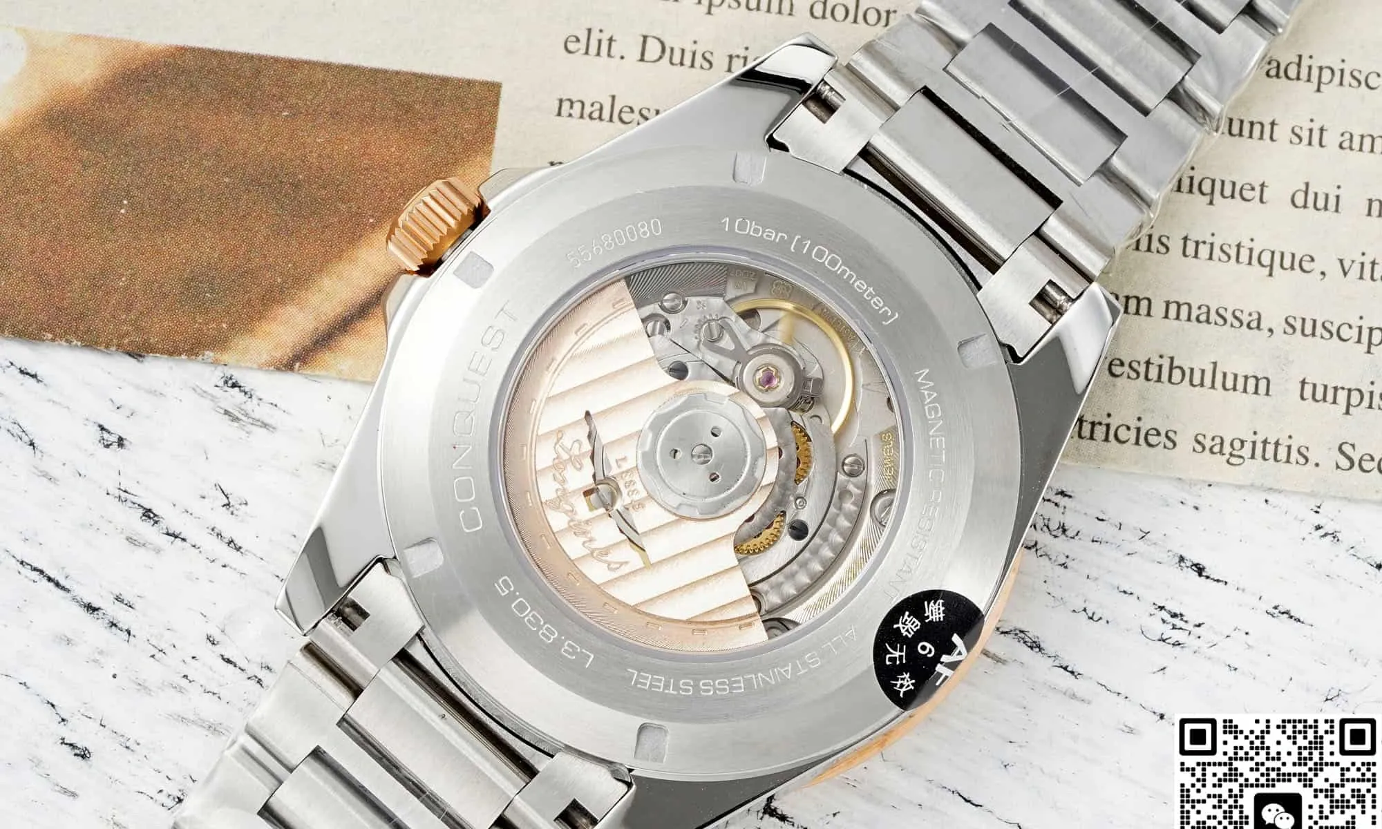 AF Factory Longines Concas L3.320.5.92.6 1:1 Best Edition Replica Watch